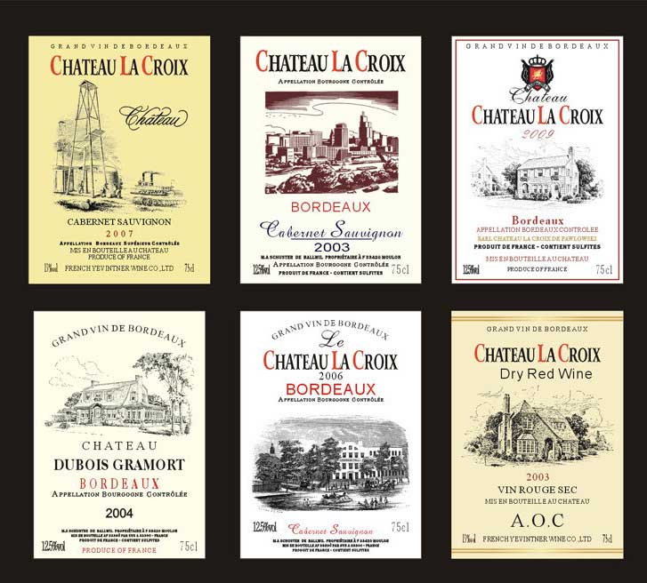 上海紅酒標(biāo)簽印刷