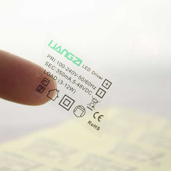 透明不干膠印刷