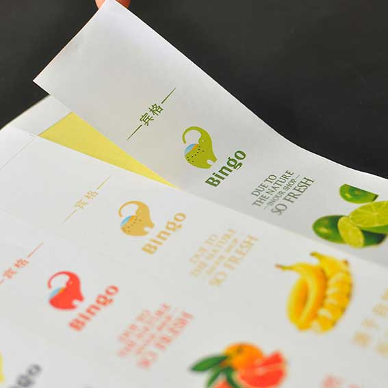 可移不干膠印刷